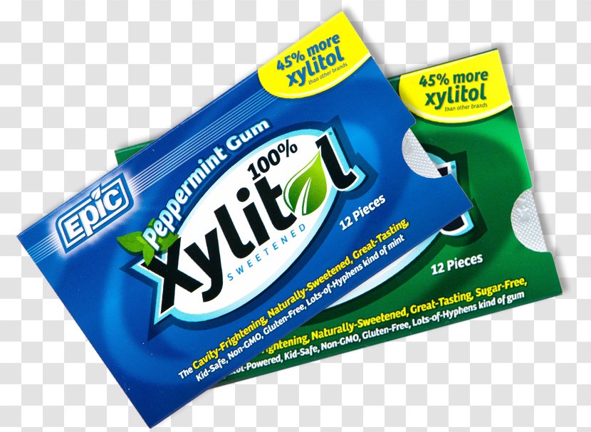 Chewing Gum Xylitol Peppermint Mentha Spicata Trident - Tic Tac - And Mint Transparent PNG