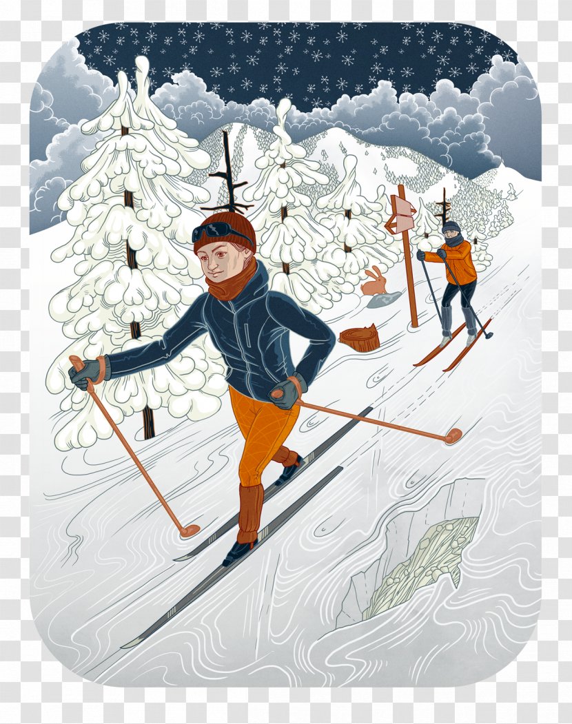 Biathlon Ski Bindings Poles Nordic Skiing - Winter Travel Transparent PNG