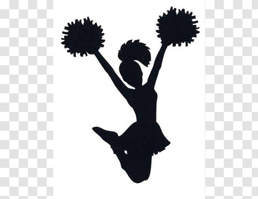 Cheerleading Silhouette Sport Clip Art - Line - Cheer Transparent PNG
