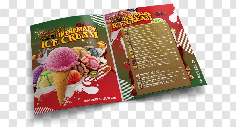 Fast Food Junk Ice Cream Convenience - Menu Transparent PNG