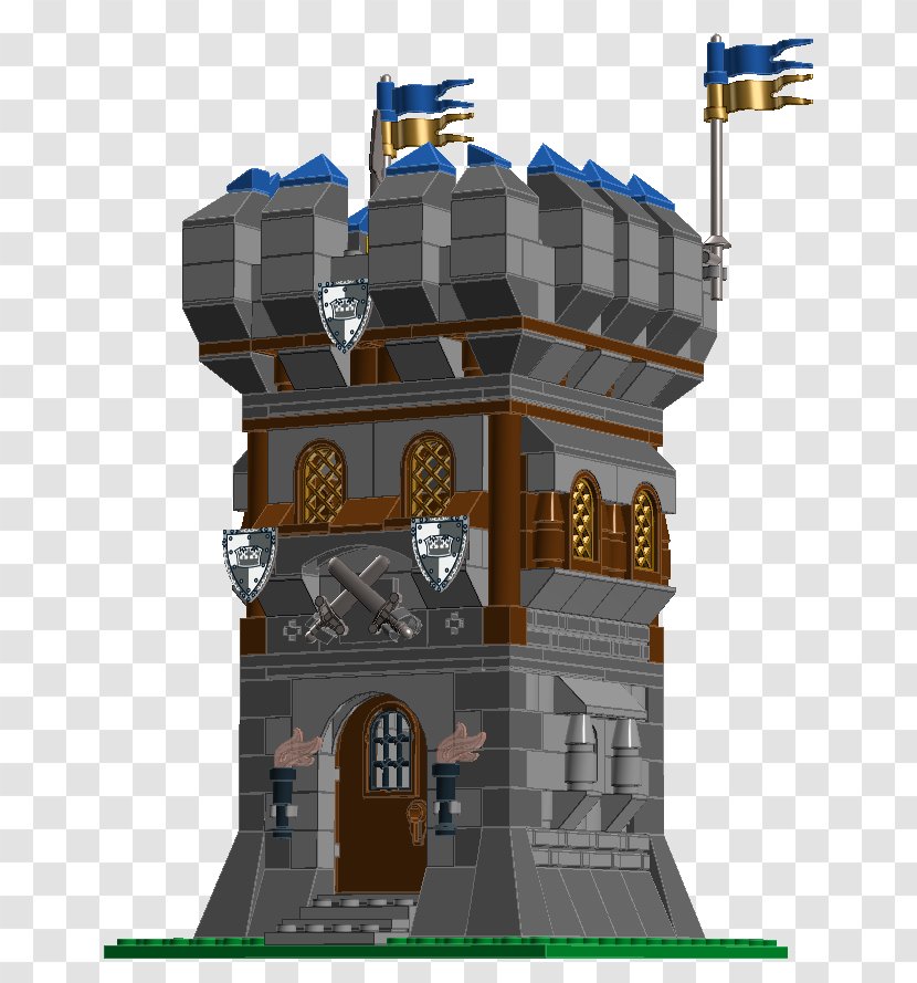 Facade - Lego Cell Tower Transparent PNG