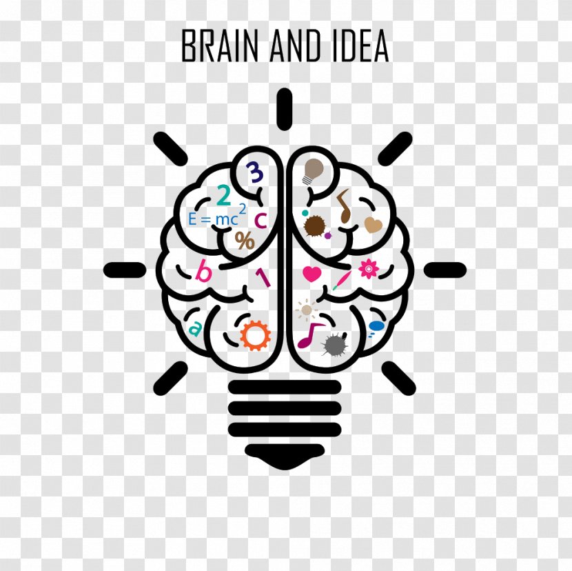 Idea Creativity Brain Clip Art - Flower - Creative Bulb Transparent PNG