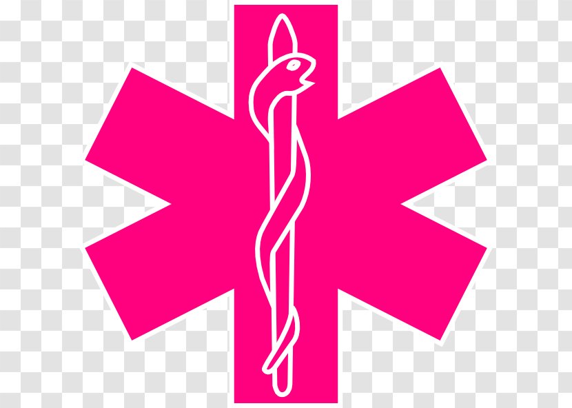 Star Of Life Emergency Medical Services Technician Clip Art - Royaltyfree - Honor Vector Transparent PNG