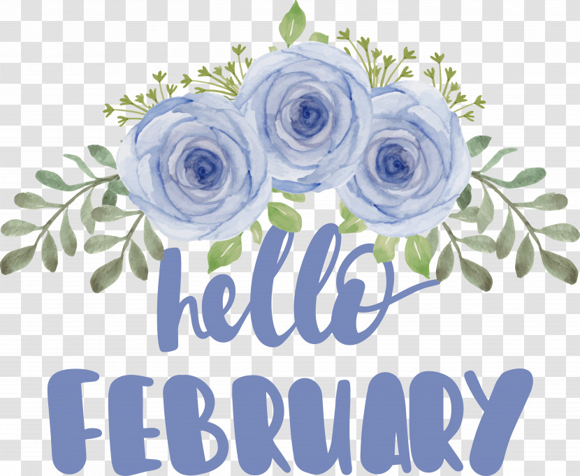 Hello February: Hello February 2020 Watercolor Painting Painting Drawing Royalty-free Transparent PNG