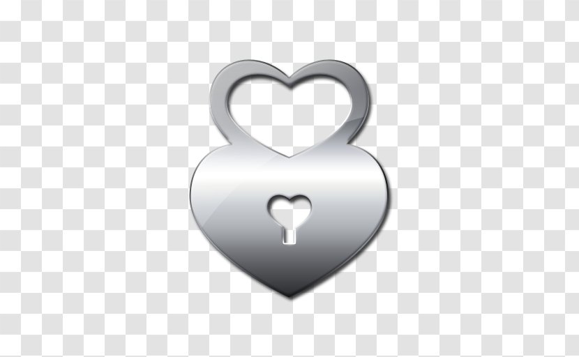 Heart Padlock Keyhole Love Lock Transparent PNG