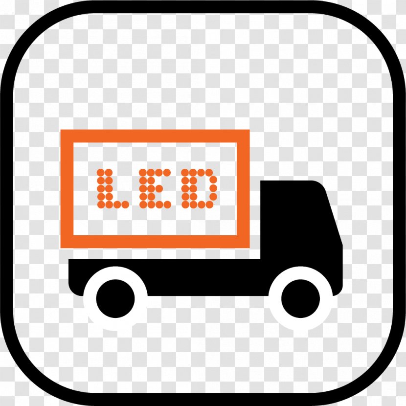 Van Line - Vehicle - Refrigerator Truck Transparent PNG