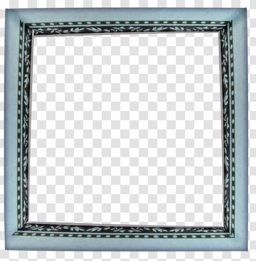Royalty-free Picture Frame - Rectangle - Green Vintage Pattern Transparent PNG