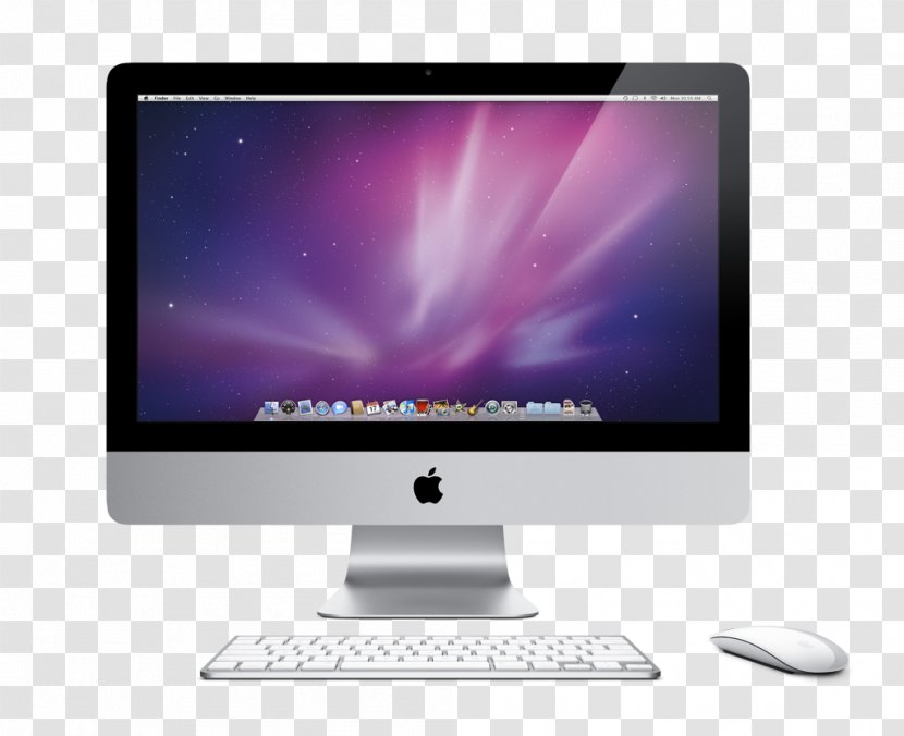 IMac Desktop Computers All-in-one Intel Core I5 Apple - Computer Monitor Transparent PNG