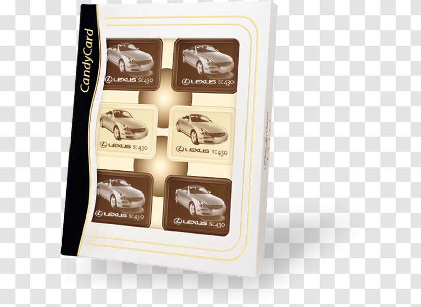 Milk Praline Coffret Cadeau Candycard White Chocolate - Net Transparent PNG