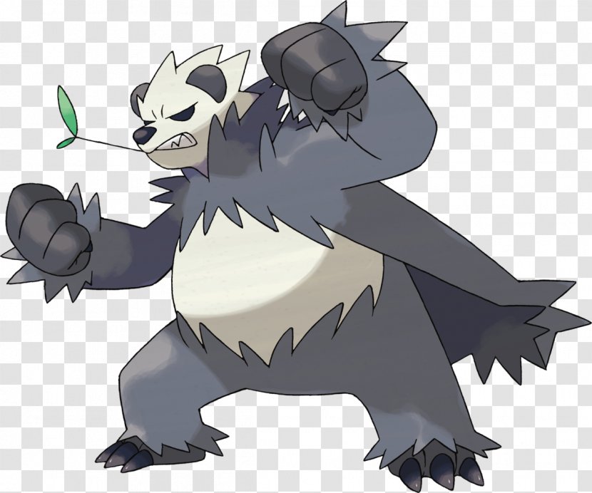 Pokémon X And Y Omega Ruby Alpha Sapphire Pangoro Pokédex - Tail - Fictional Character Transparent PNG