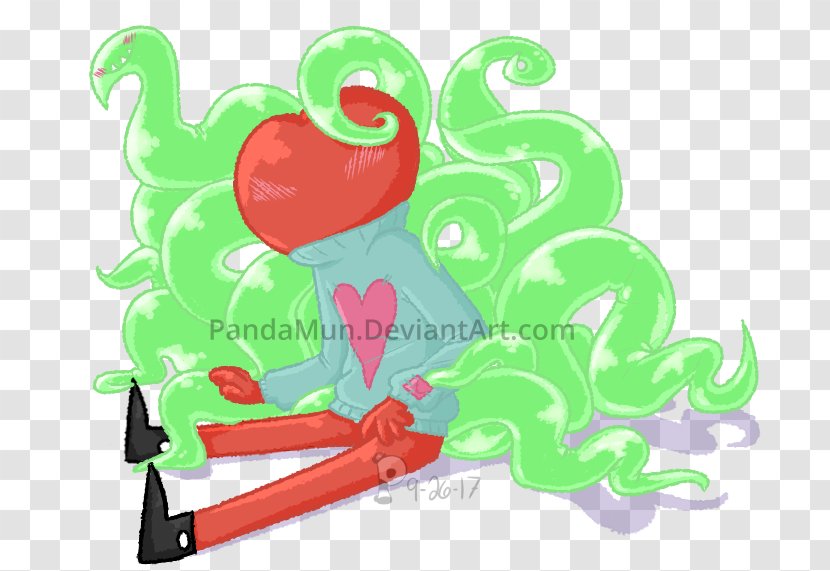 Green Character Fiction Clip Art - Plant - Squib Transparent PNG