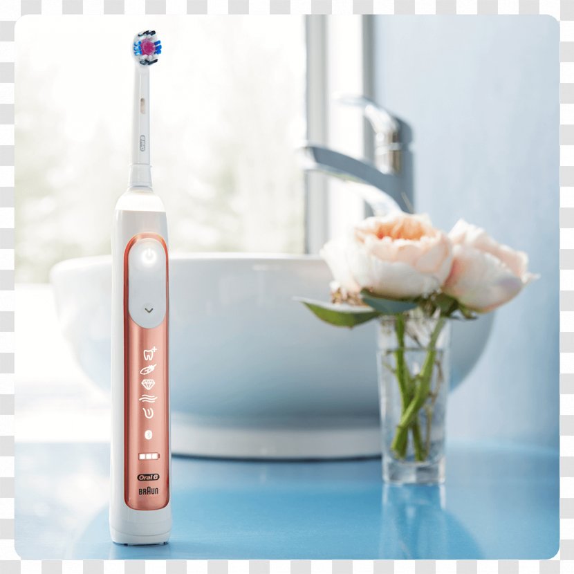 Electric Toothbrush Oral-B Tooth Brushing - Tap - Toothpaste Transparent PNG