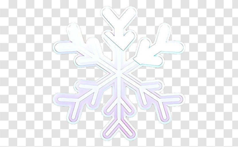 Snowflake - Cartoon - Logo Cross Transparent PNG
