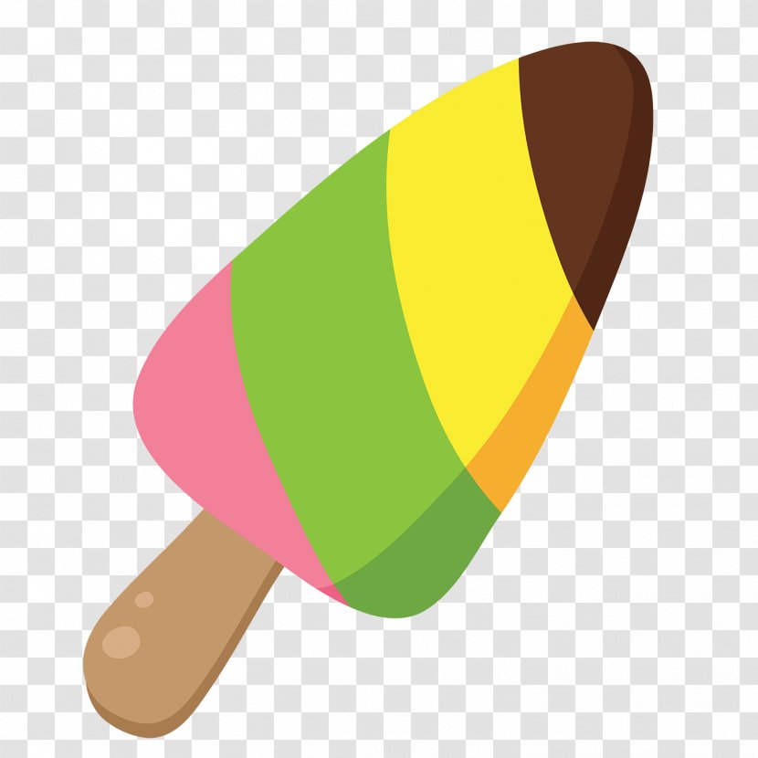 Design Clip Art Ice Cream Image - Yellow - Paper Transparent PNG