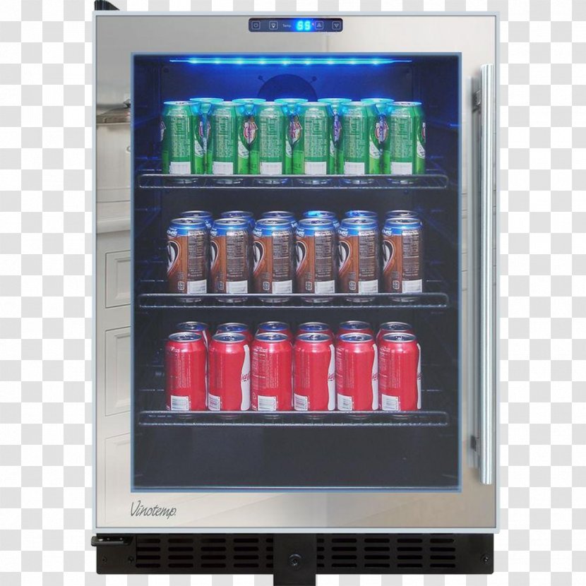Wine Cooler Refrigerator Display Device Transparent PNG