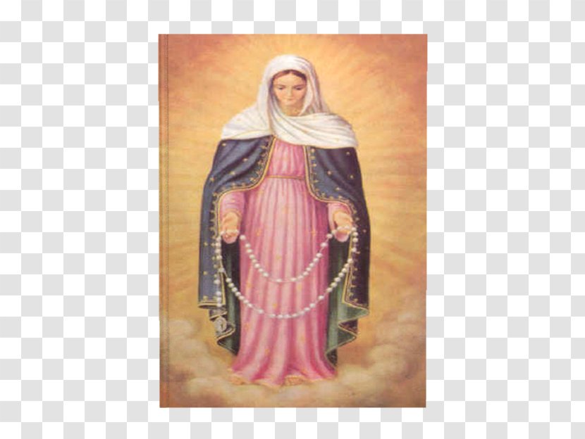 Our Lady Of The Rosary Prayer Ave Maria Novena - Pink Transparent PNG