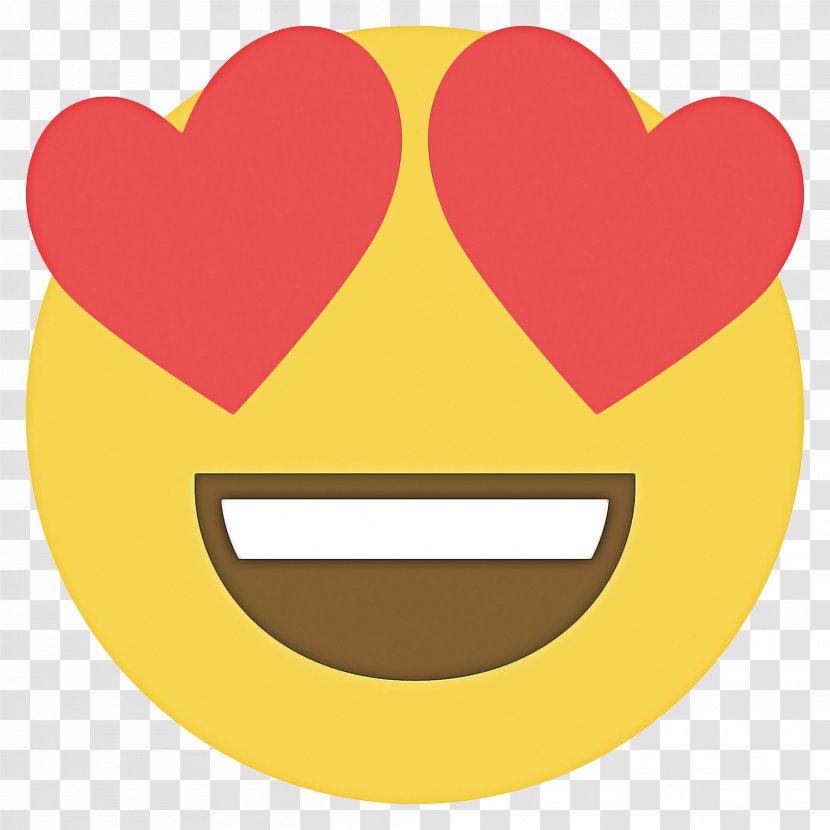 Love Heart Emoji - Smiley - Gesture Symbol Transparent PNG