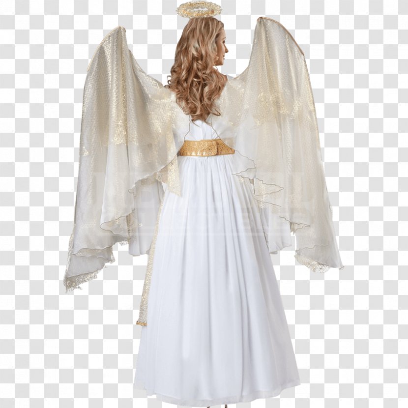 Costume Wedding Dress Angel Clothing - Neck Transparent PNG
