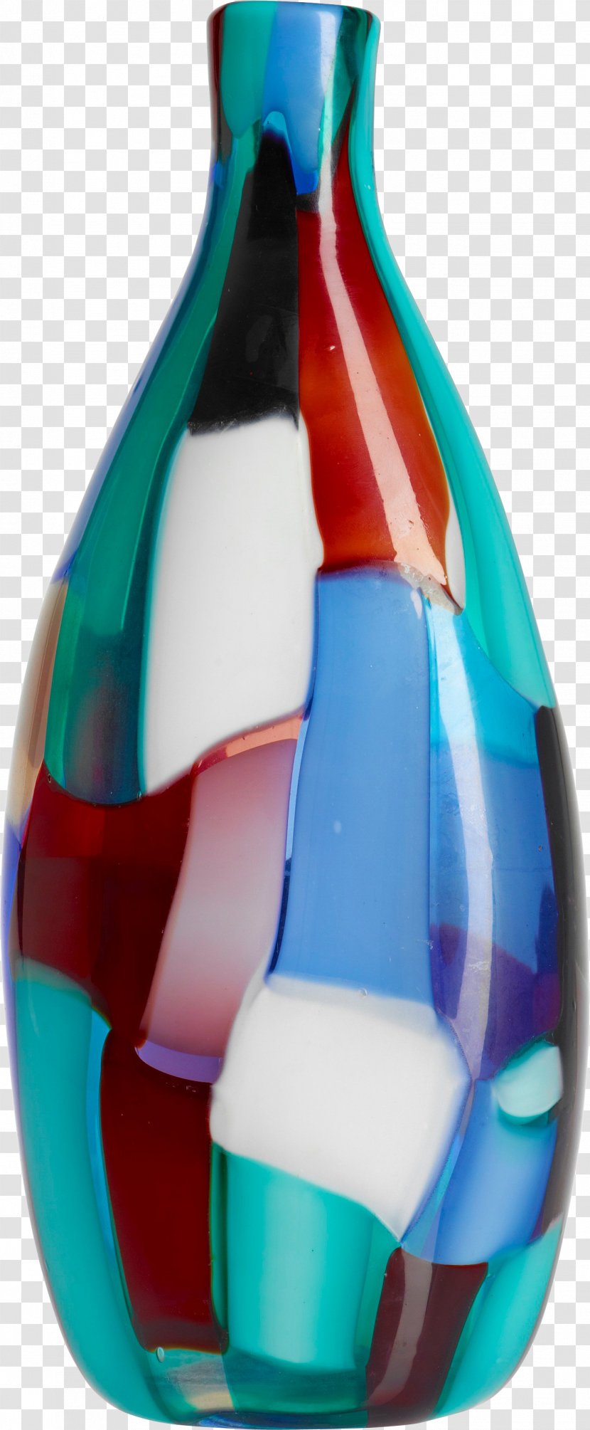 Vase Blue Bottle Glass Transparent PNG
