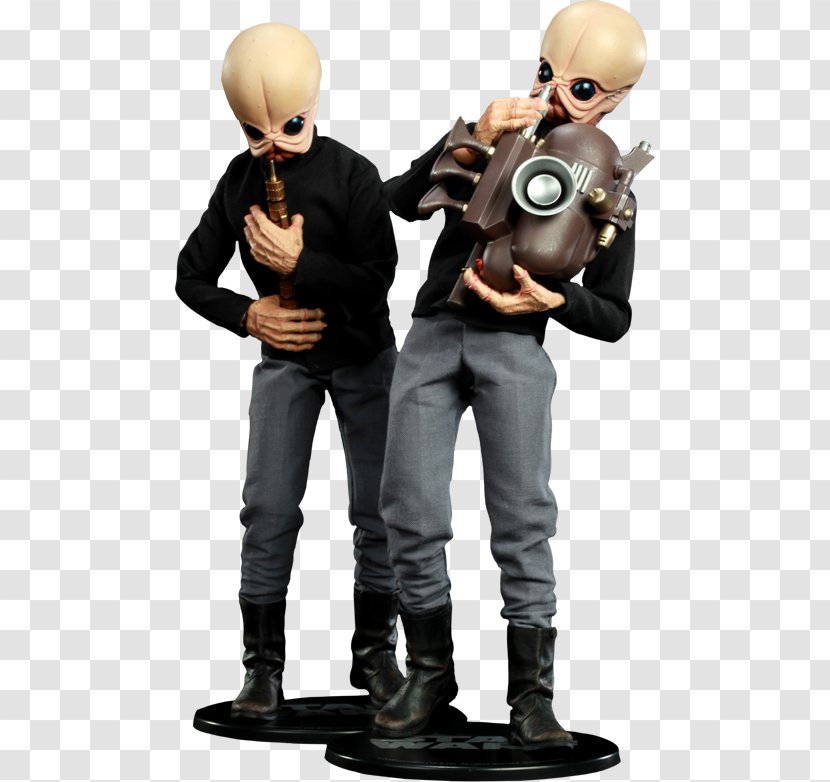 Mos Eisley Cantina Figrin D'an And The Modal Nodes Star Wars Theme/Cantina Band Figurine - Silhouette - Flower Transparent PNG