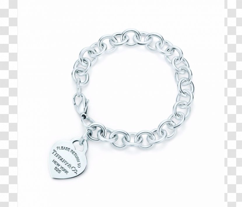 Charm Bracelet Tiffany & Co. Jewellery Sterling Silver - Platinum - And Co Transparent PNG