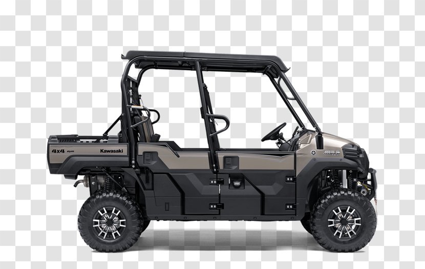 Kawasaki MULE Heavy Industries Motorcycle & Engine Side By All-terrain Vehicle - Bumper Transparent PNG