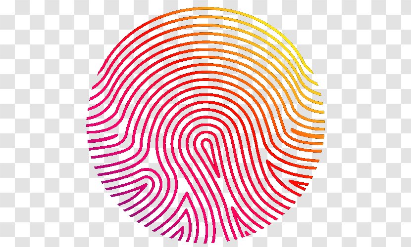Fingerprint Digit - Symmetry - Area Transparent PNG