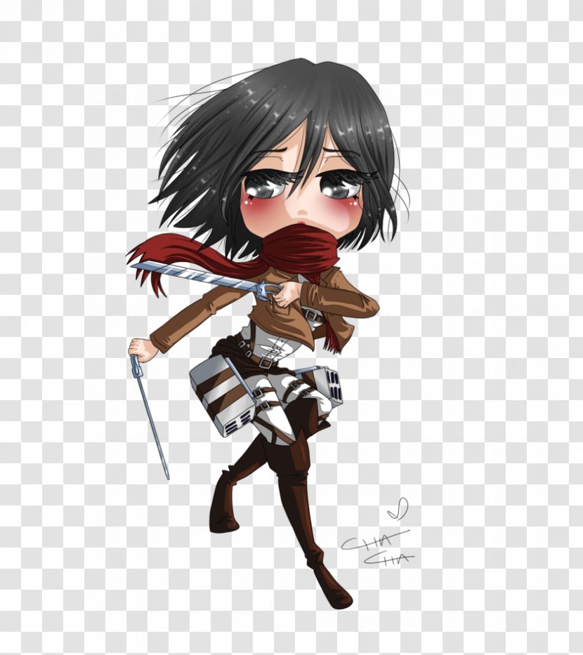 Mikasa Ackerman Eren Yeager Attack On Titan Character - Frame Transparent PNG