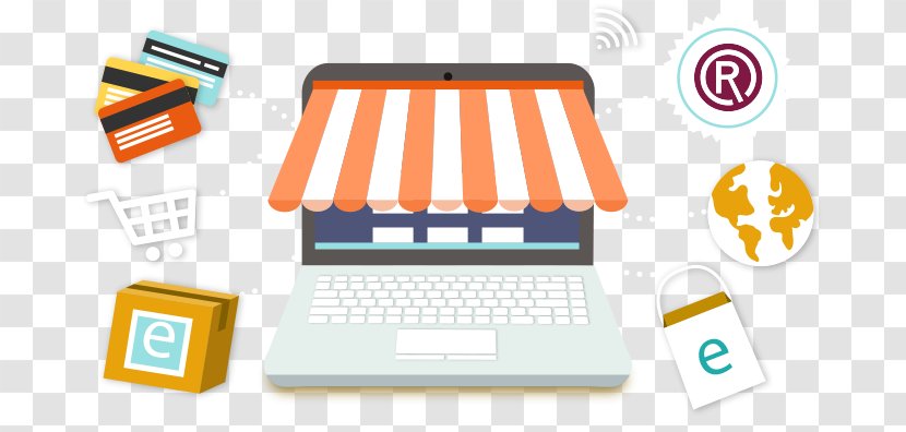 Lazada Group Business Vendor Online Shopping E-commerce - Orange Transparent PNG