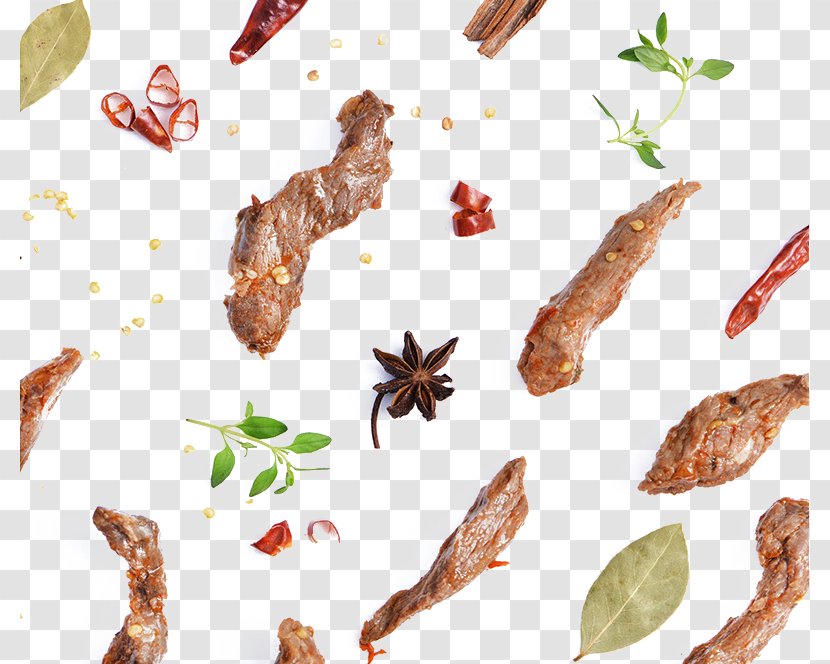 Meat Ingredient Spice Beef - Organism Transparent PNG