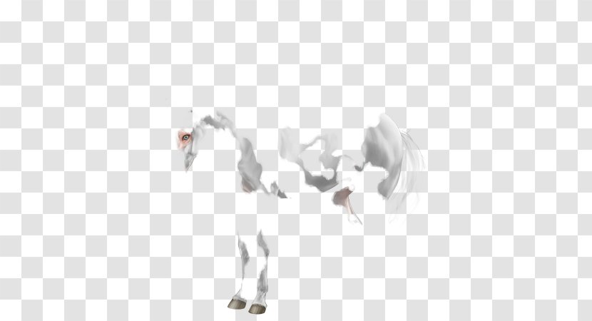 Horse White Legendary Creature Animal - Figure - Quarter Transparent PNG