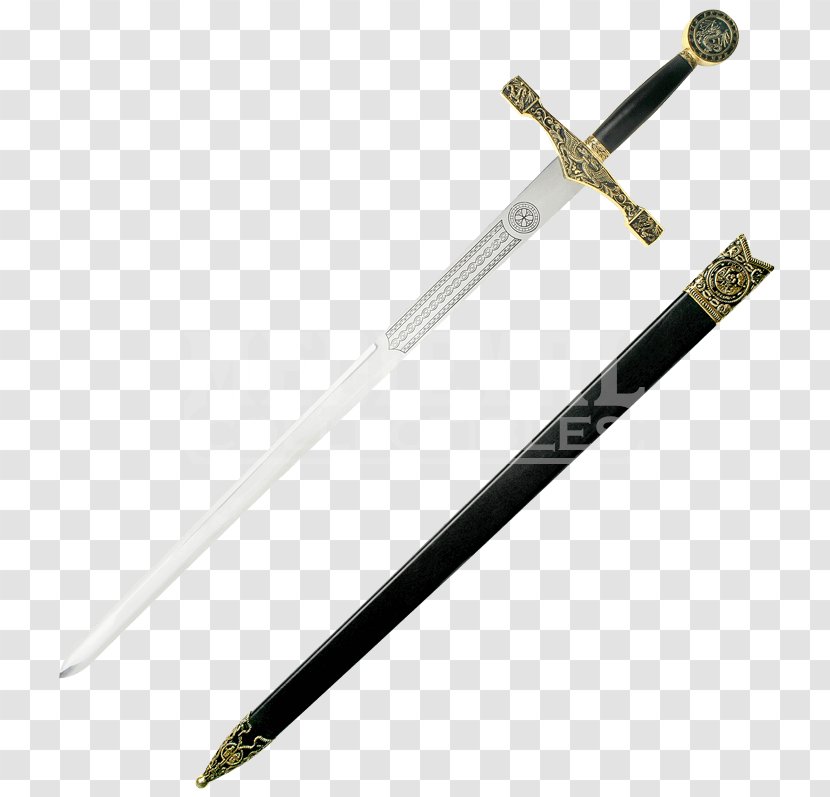 Excalibur King Arthur Wallace Sword Hilt - In The Stone Transparent PNG