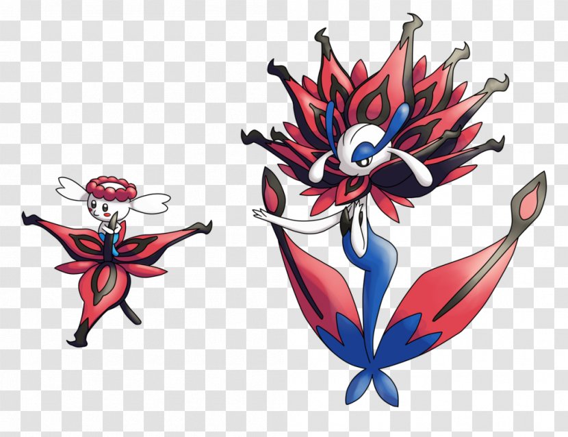 Flabébé Floette Florges Pokémon X And Y Flower - Dialga - Eternal Transparent PNG