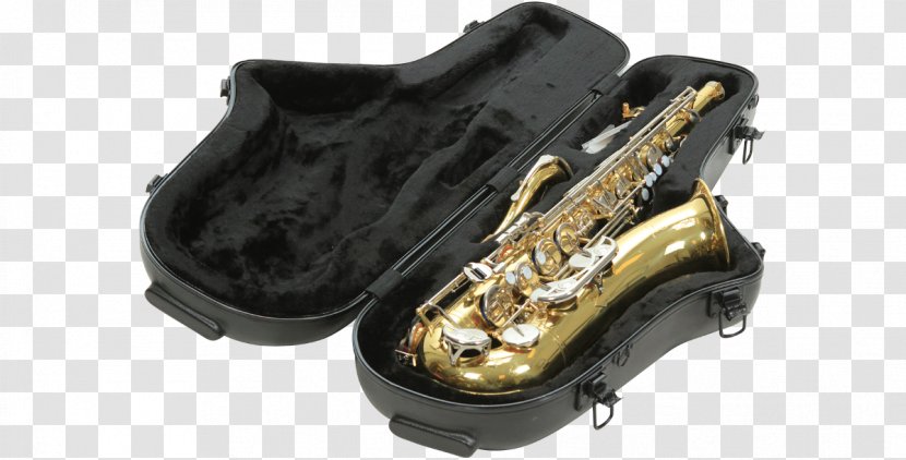 Tenor Saxophone Skb Cases Musical Instruments - Silhouette Transparent PNG