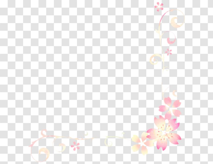 Flower Clip Art Picture Frames Petal - Floral Design - Pink Flowers Transparent PNG