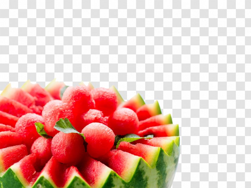 Juice Fruit Salad Watermelon - Scoop Transparent PNG