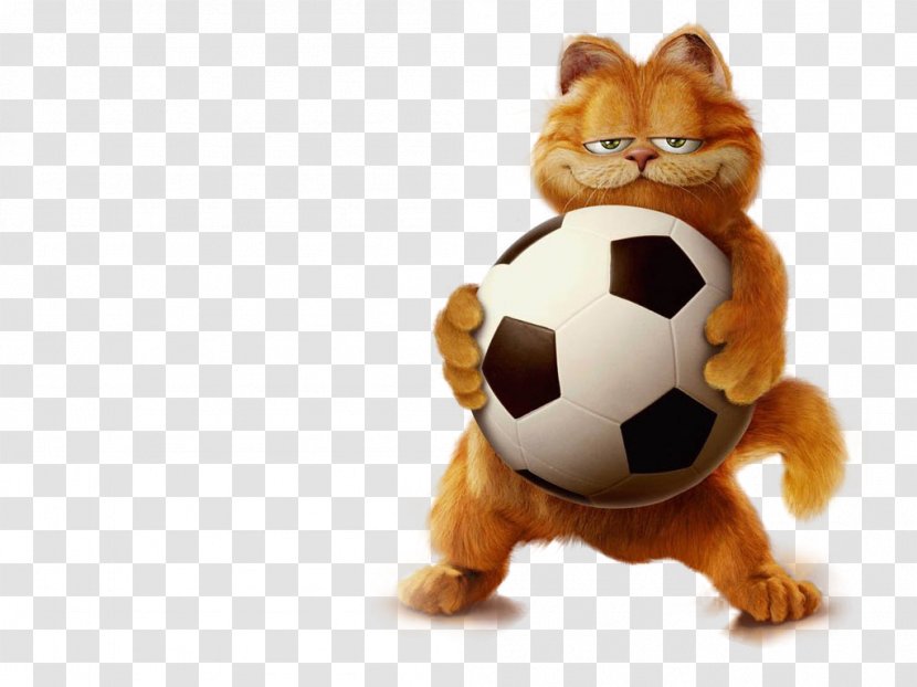 Garfield Cat Wallpaper - With Ball Free Picture Transparent PNG