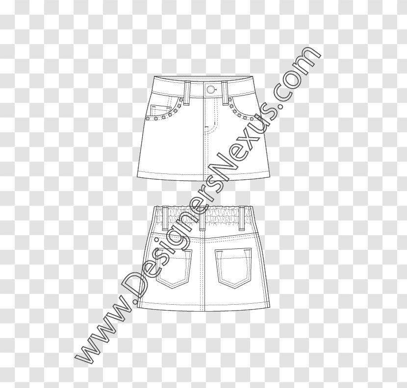 T-shirt Drawing Gilets Fashion Illustration Sketch - Childrenwear Transparent PNG