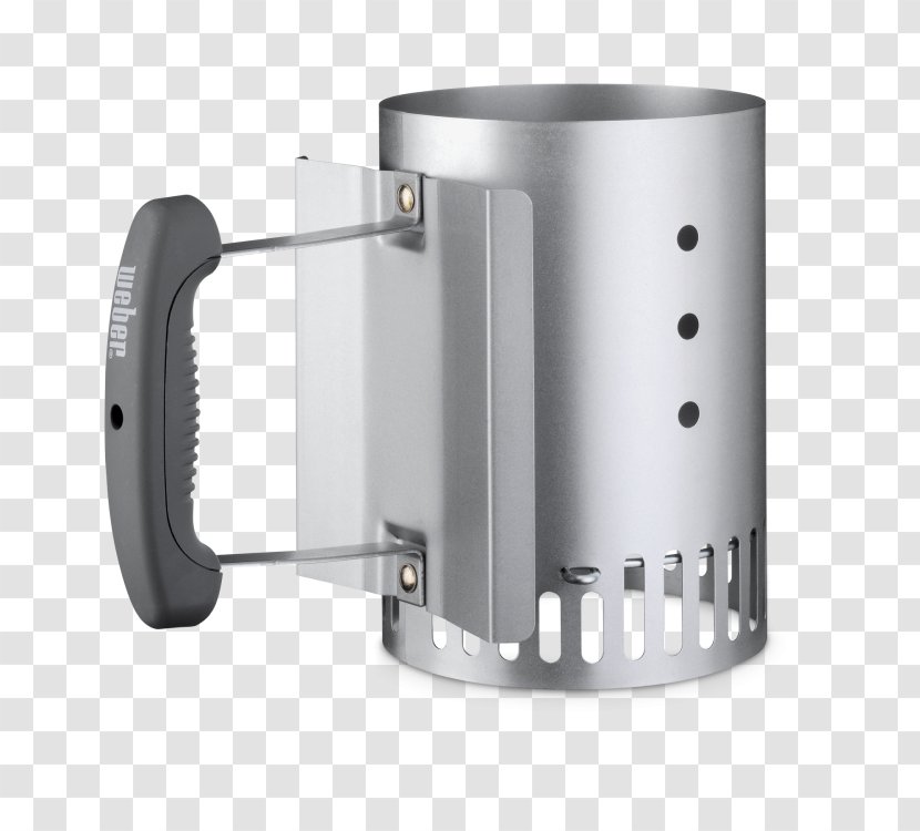 Barbecue Chimney Starter Weber-Stephen Products Charcoal Grilling - Watercolor Transparent PNG