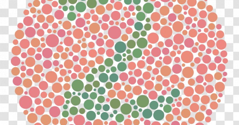 Green Color Blindness Ishihara Test Red Vision - Deuteranopia - Chifu Transparent PNG