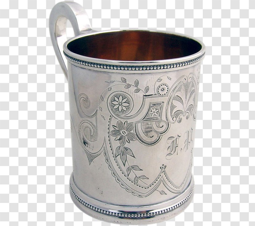 Mug Silver Cup - Metal Transparent PNG