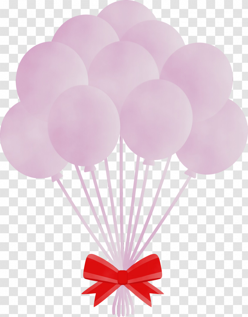 Pink Balloon Magenta Transparent PNG