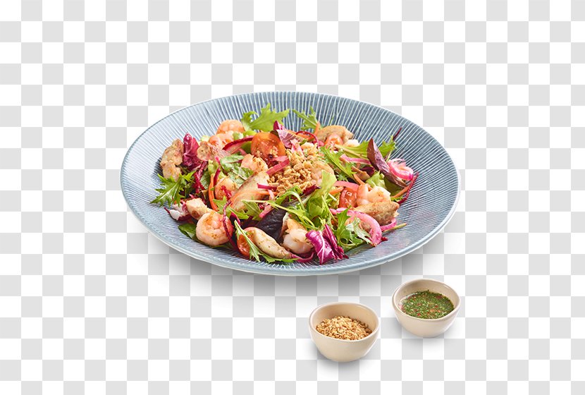 Fattoush Asian Cuisine Japanese Vegetarian Caesar Salad Transparent PNG