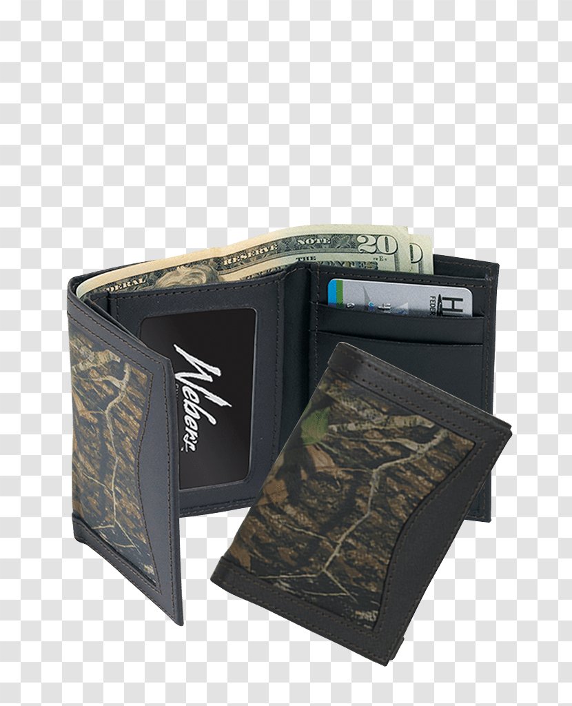 Wallet Money Clip Camouflage Leather Mossy Oak Transparent PNG