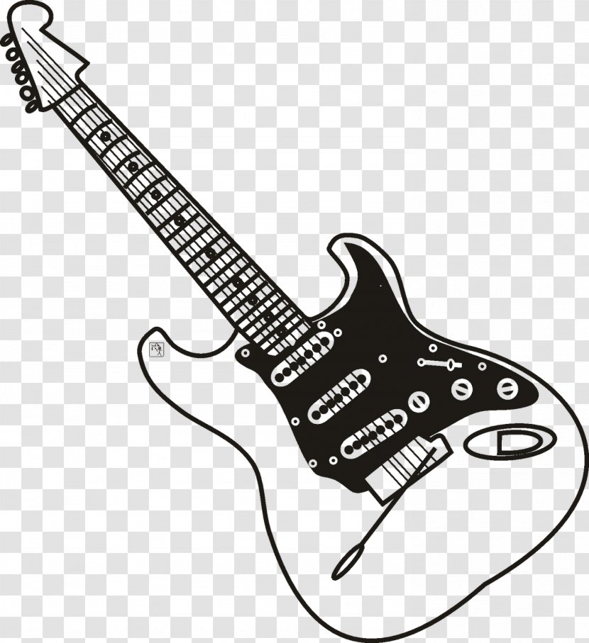 Electric Guitar Musical Instruments Bass String - Tree Transparent PNG