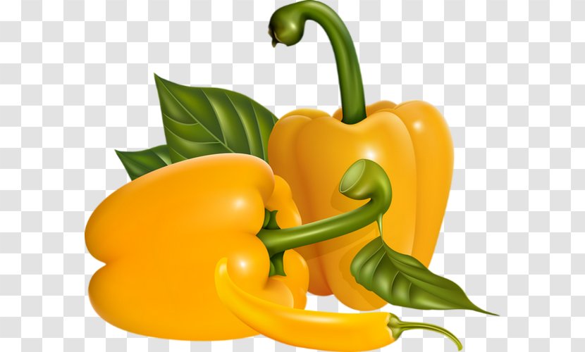 Habanero Serrano Pepper Cayenne Yellow Bell - Peppers - Chili Transparent PNG