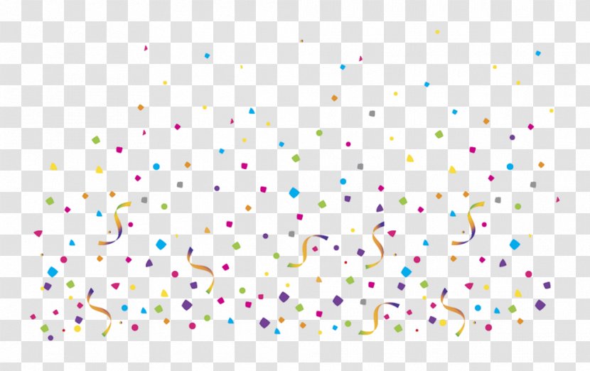 Confetti Party Clip Art - Garland - Gold Transparent PNG