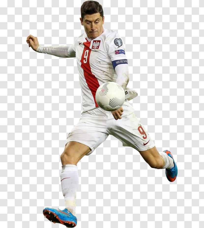 Robert Lewandowski Poland National Football Team FC Bayern Munich Player Rendering - Sports Transparent PNG