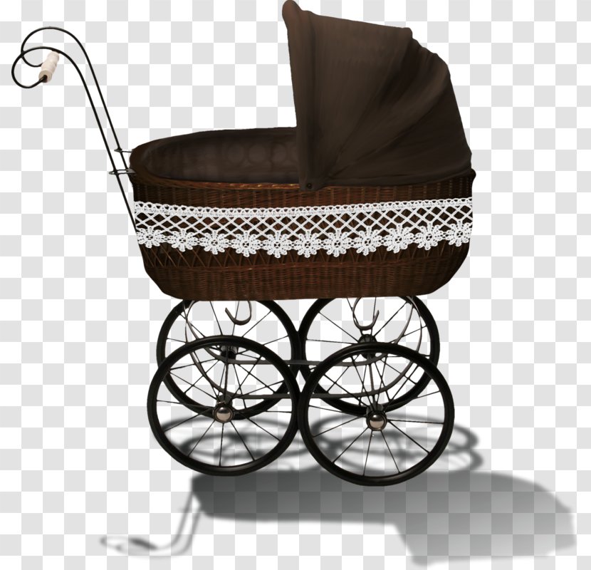 Baby Transport Doll Stroller Child Infant - Wicker Transparent PNG