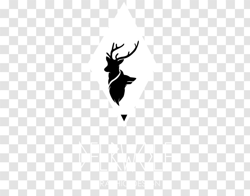 Reindeer Clip Art Logo Silhouette Antler Transparent PNG